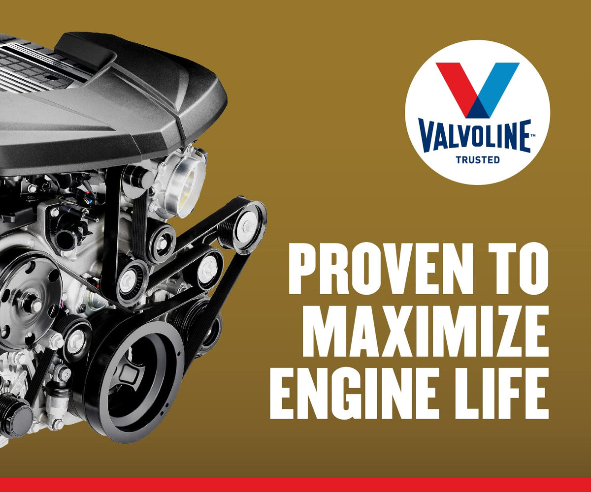Valvoline MaxLife High Mileage 5W-30 Synthetic Blend Motor Oil 5 Quart Jansha Store