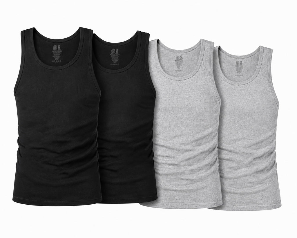 Fruit of the Loom Men's Sleeveless Tag Free Moisture Wicking Tank A-Shirt Jansha Store
