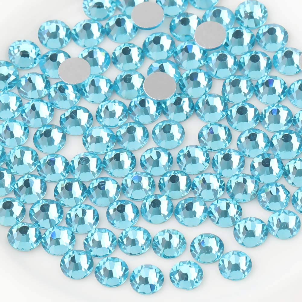 Beadsland Flat Back Crystal Rhinestones,Crystal AB, SS20, 1440pcs Jansha Store