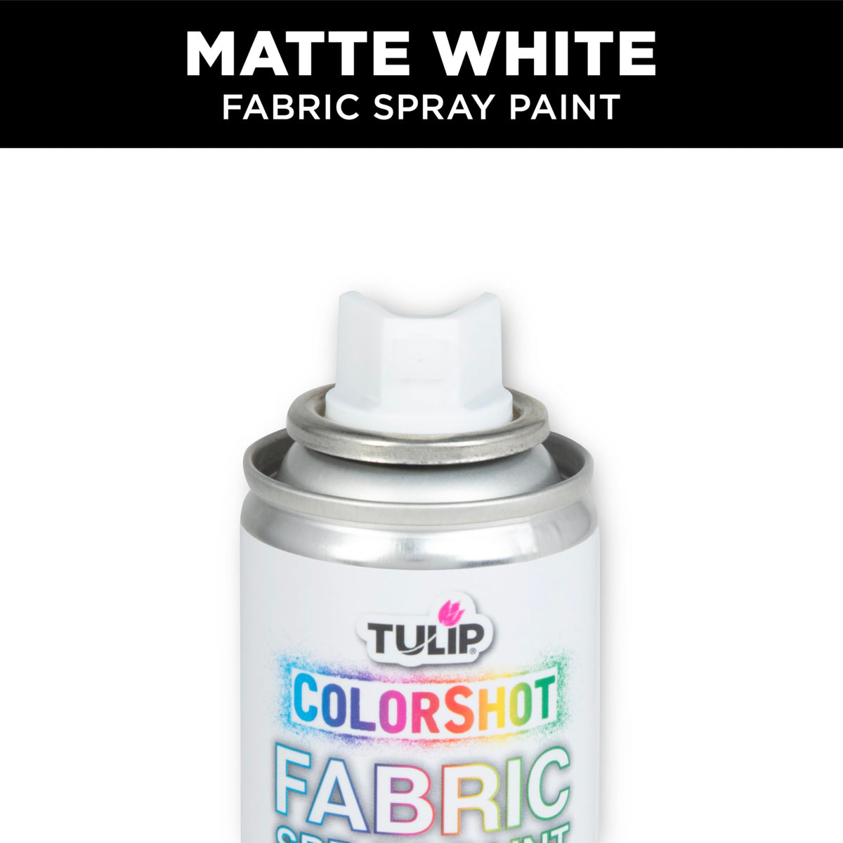 TULIP ColorShot Fabric Spray Paint, Black, 3 oz Jansha Store