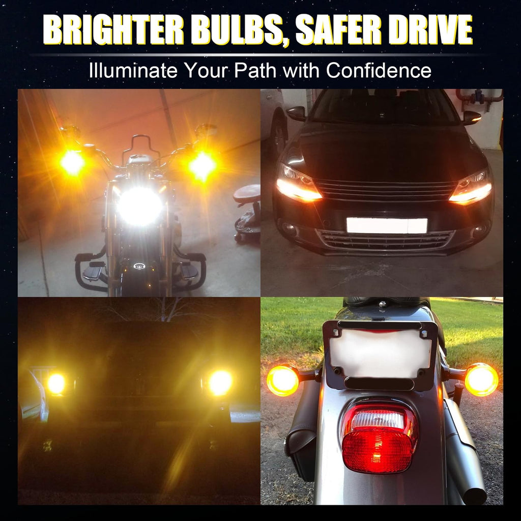 iBrightstar 3157 LED Bulb White, 4157 3156 LED Reverse Light Bulbs Super Bright for Tail Brake Lights Backup Lights Turn Signal Lights, 2 Pack Jansha Store
