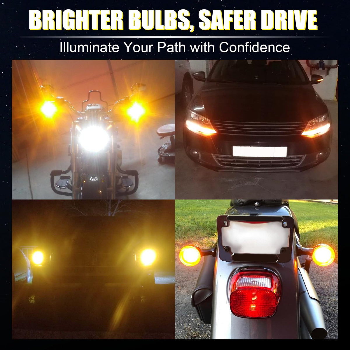 iBrightstar 3157 LED Bulb White, 4157 3156 LED Reverse Light Bulbs Super Bright for Tail Brake Lights Backup Lights Turn Signal Lights, 2 Pack Jansha Store