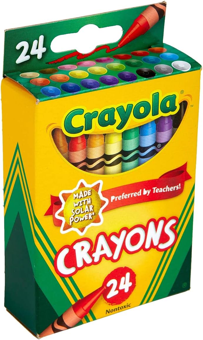 Crayola Crayons 24 ct (Pack of 2) Jansha Store