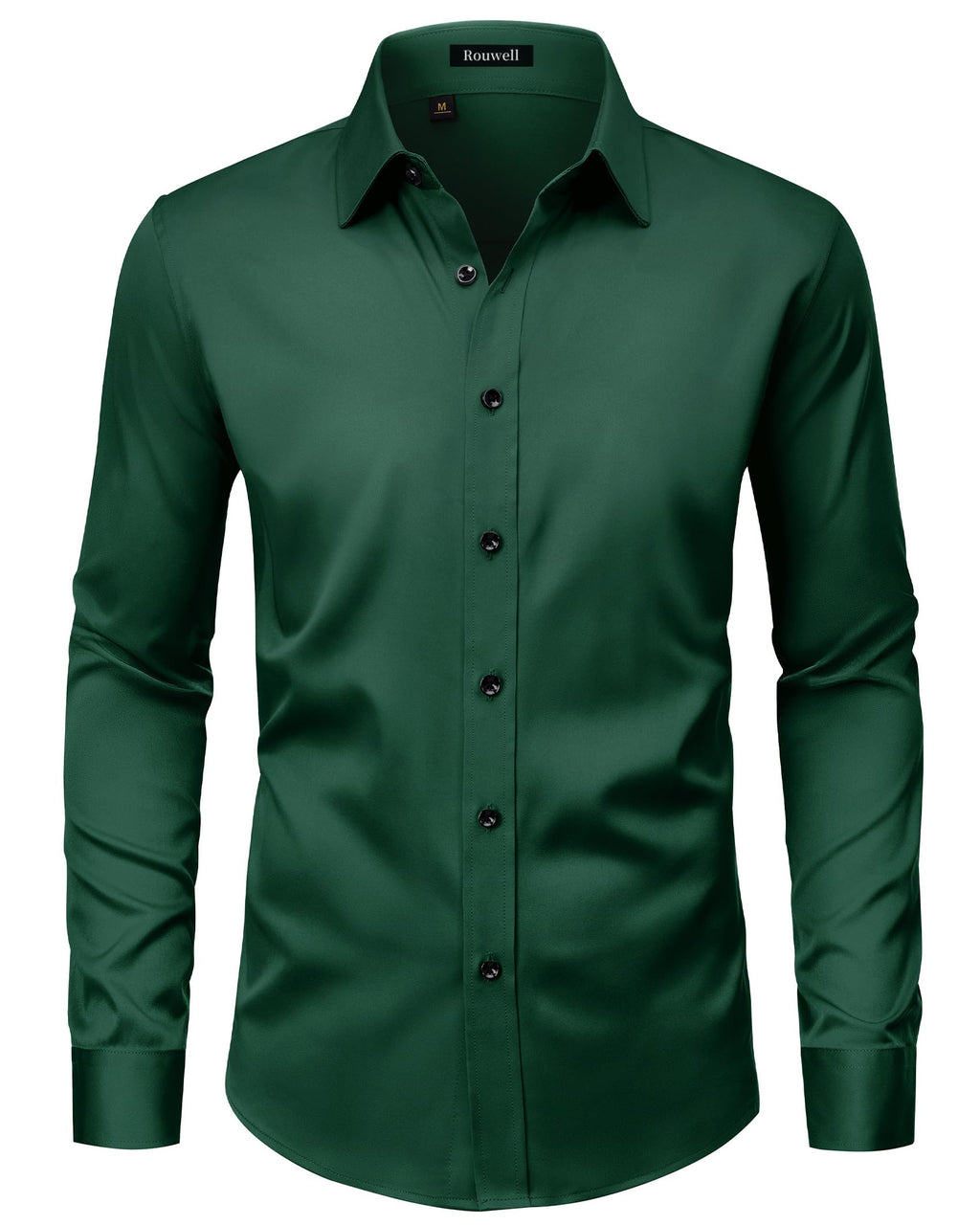 Men’s Wrinkle Free Dress Shirts Regular Fit Long Sleeve Non Iron Business Casual Wedding Stretch Button Down Shirt Jansha Store