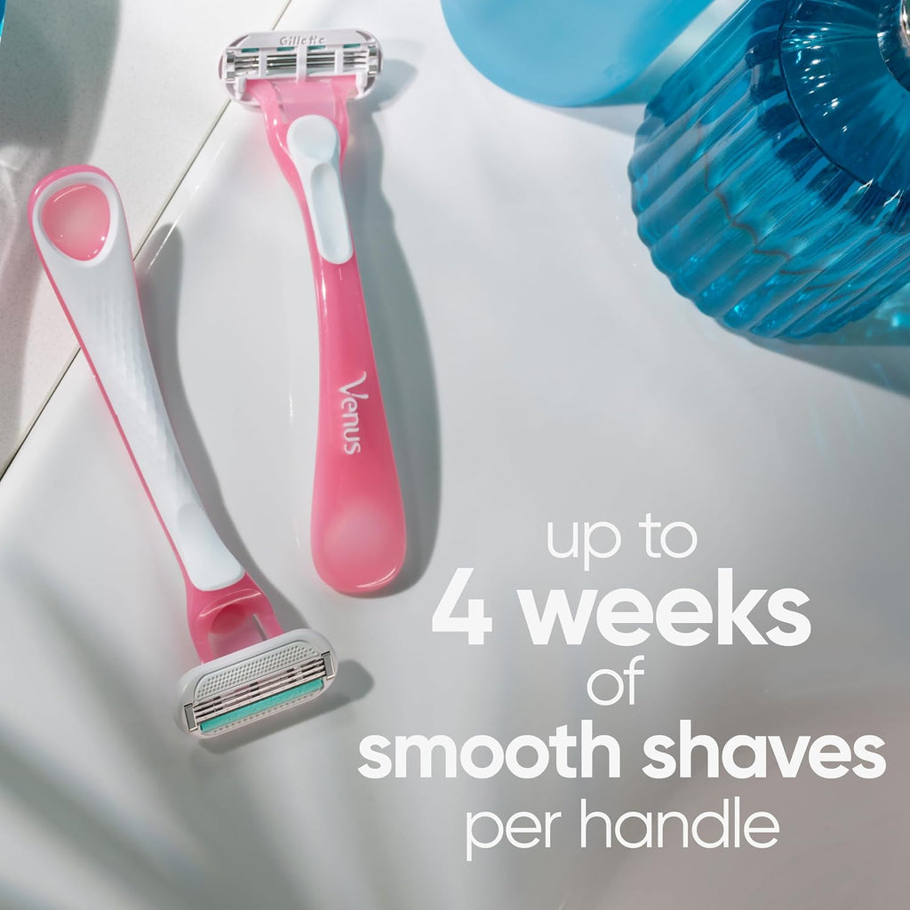 Gillette Venus Sensitive Women's Disposable Razors - Single Package of 3 Razors Jansha Store