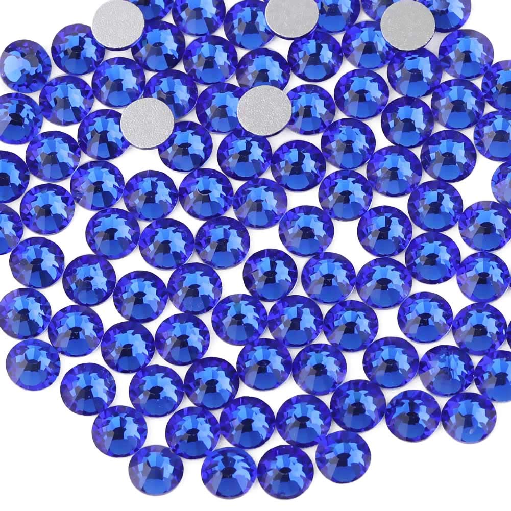 Beadsland Flat Back Crystal Rhinestones,Crystal AB, SS20, 1440pcs Jansha Store