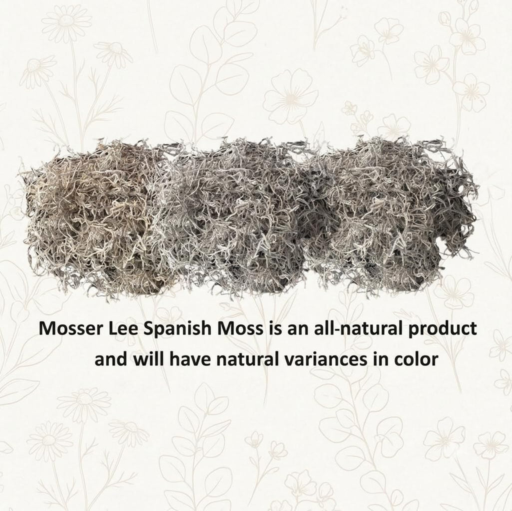 Mosser Lee ML0560 Spanish Moss, 250 Cubic Inches Jansha Store