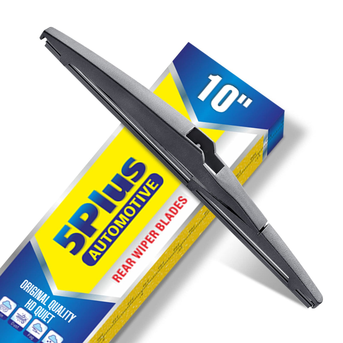 5 PLUS RearQuiet 12 Inch Rear Wiper Blade,OEM Replacement Rear Window Wiper Jansha Store