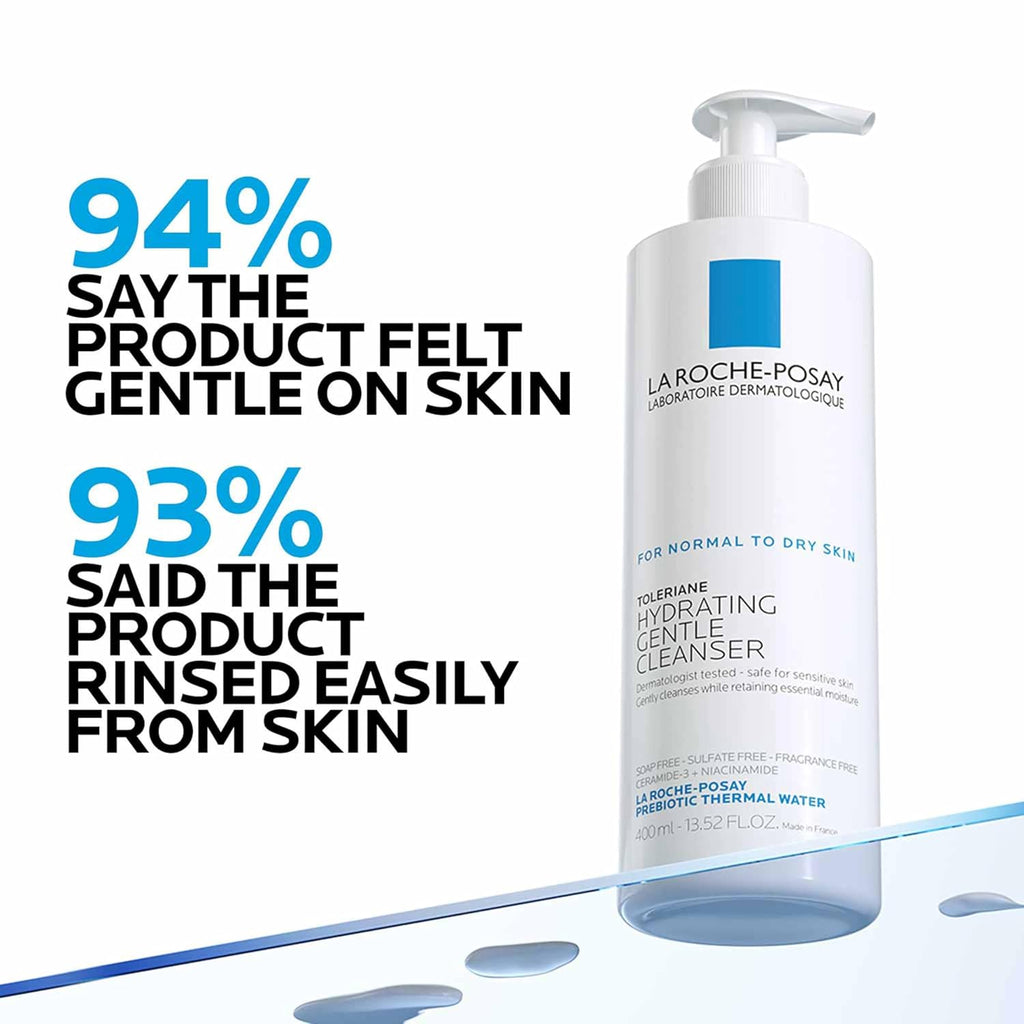 La Roche-Posay Toleriane Hydrating Gentle Facial Cleanser, with Niacinamide Jansha Store