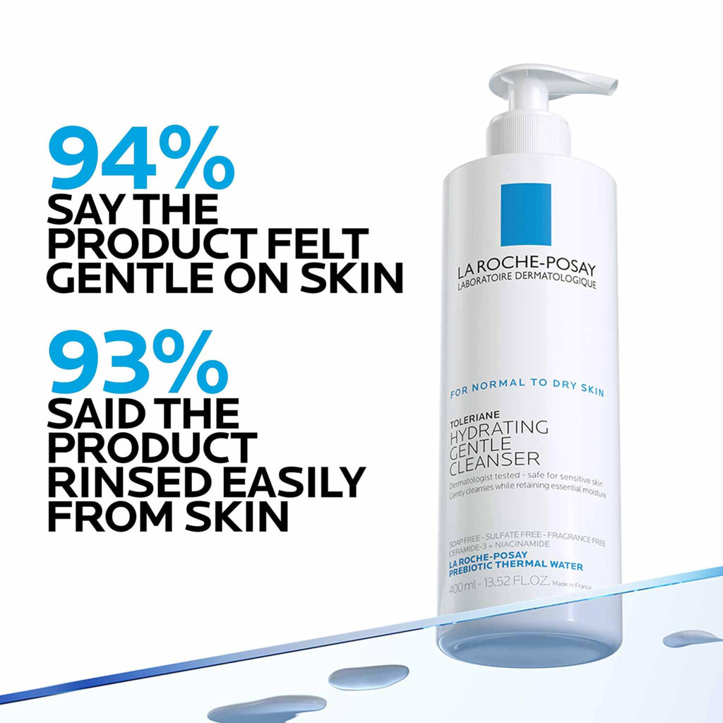 La Roche-Posay Toleriane Hydrating Gentle Facial Cleanser, with Niacinamide Jansha Store