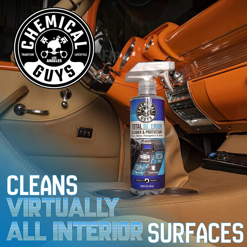 Chemical Guys, Total Interior Cleaner & Protectant, Leather & Vinyl, 16 oz Jansha Store