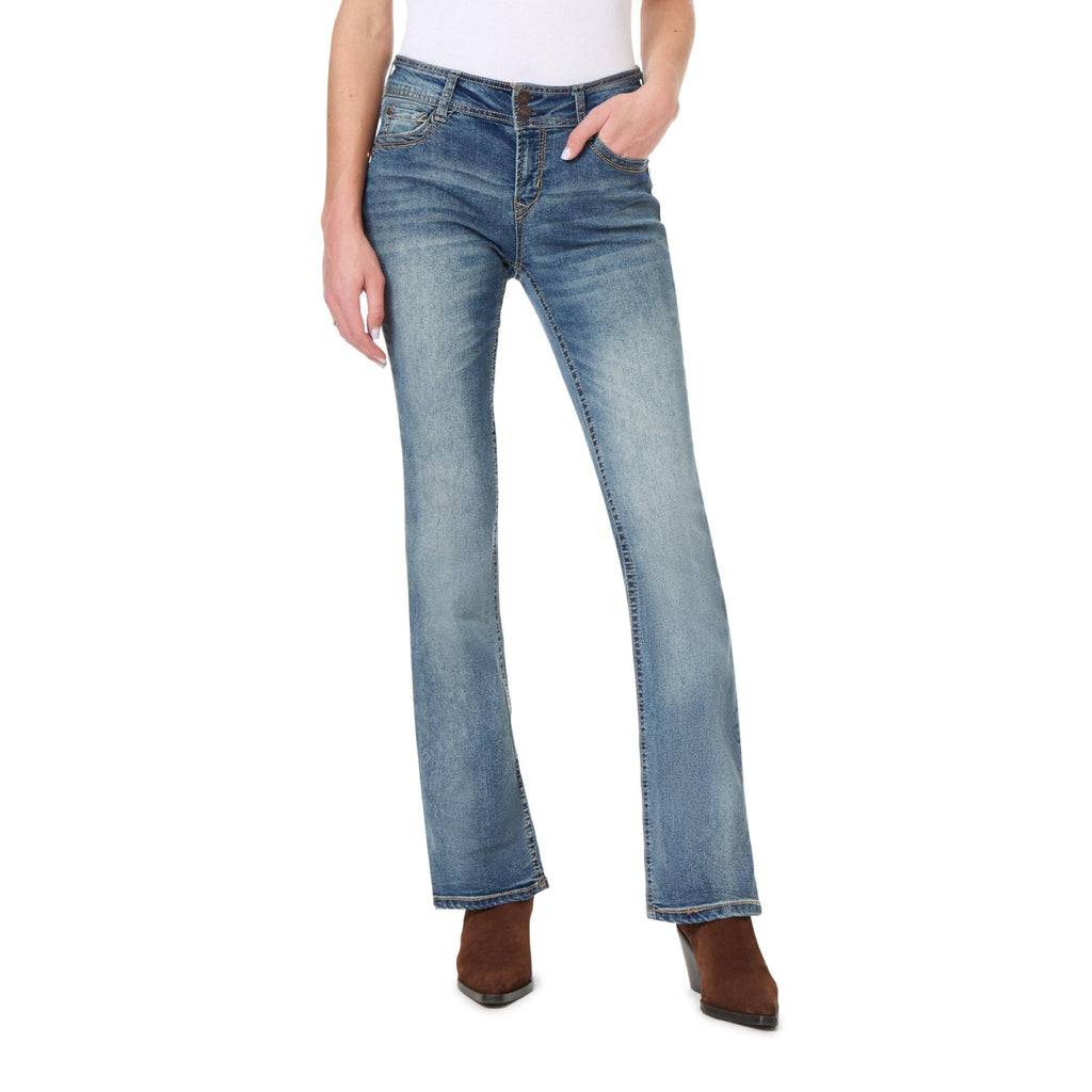 WallFlower Luscious Curvy Bootcut Jeans for Women, Sizes 0-24 Jansha Store