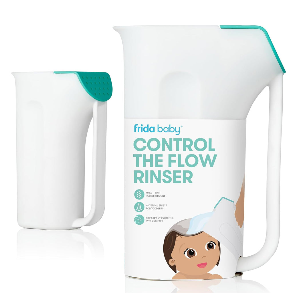 Frida Baby Control The Flow Bath Rinse Cup, Tear Free Rinser Jansha Store