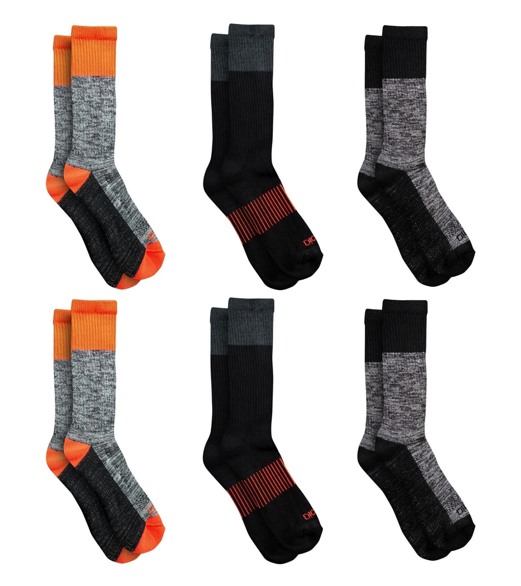 Dickies Men's Dri-tech Original Moisture Control Crew Socks, Available in M-xxl (6, 12, 18 Pairs) Jansha Store