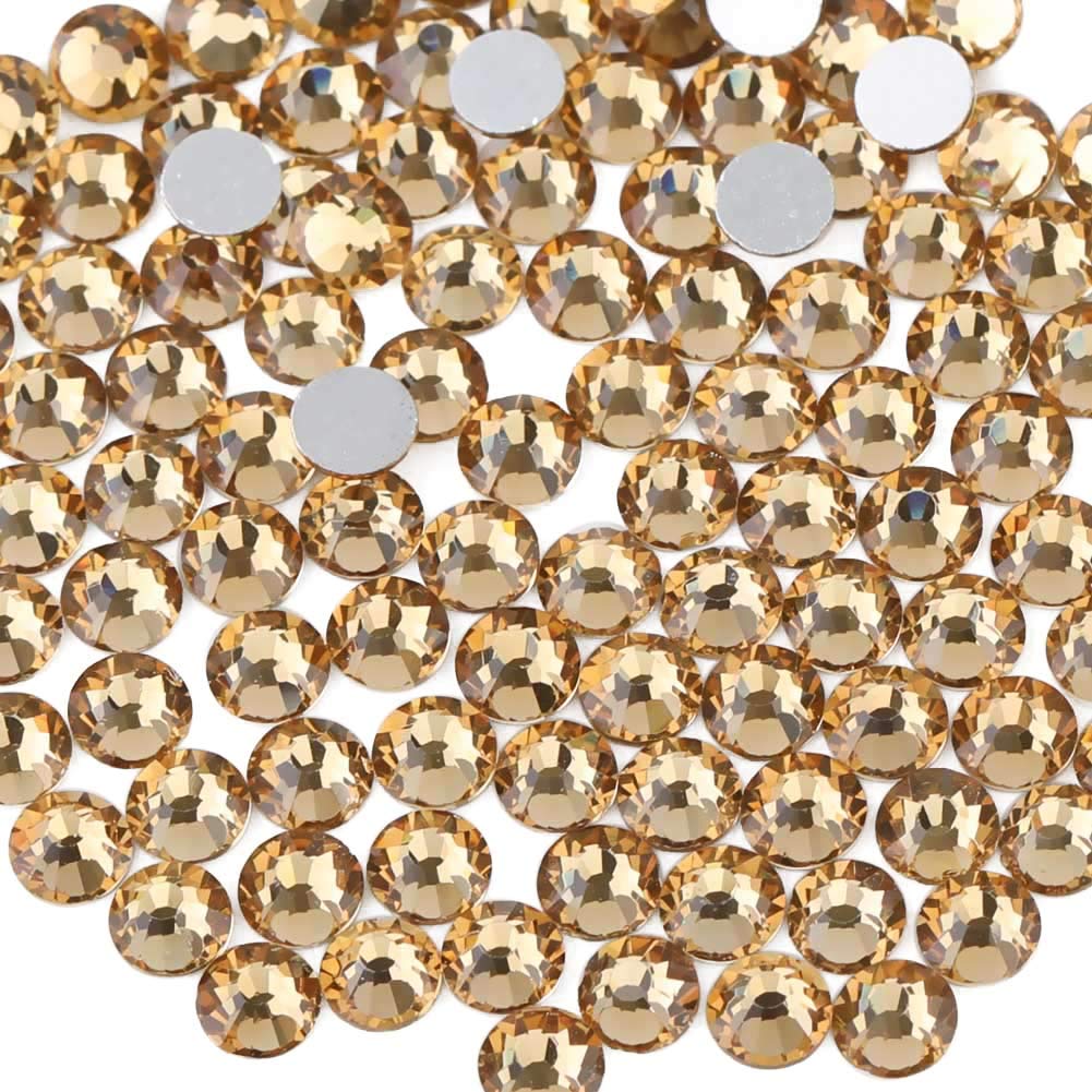 Beadsland Flat Back Crystal Rhinestones,Crystal AB, SS20, 1440pcs Jansha Store