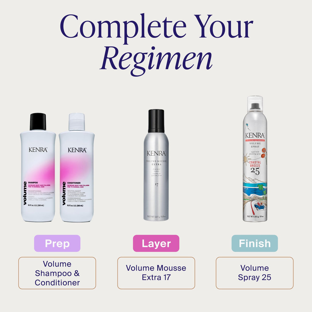 Kenra Professional Volume Spray 25 | Super Hold Finishing & Styling Hairspray | Flake-free & Fast-drying | Wind & Humidity Resistance | All Hair Types Jansha Store