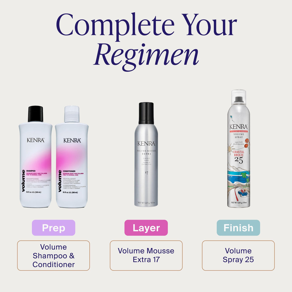 Kenra Professional Volume Spray 25 | Super Hold Finishing & Styling Hairspray | Flake-free & Fast-drying | Wind & Humidity Resistance | All Hair Types Jansha Store