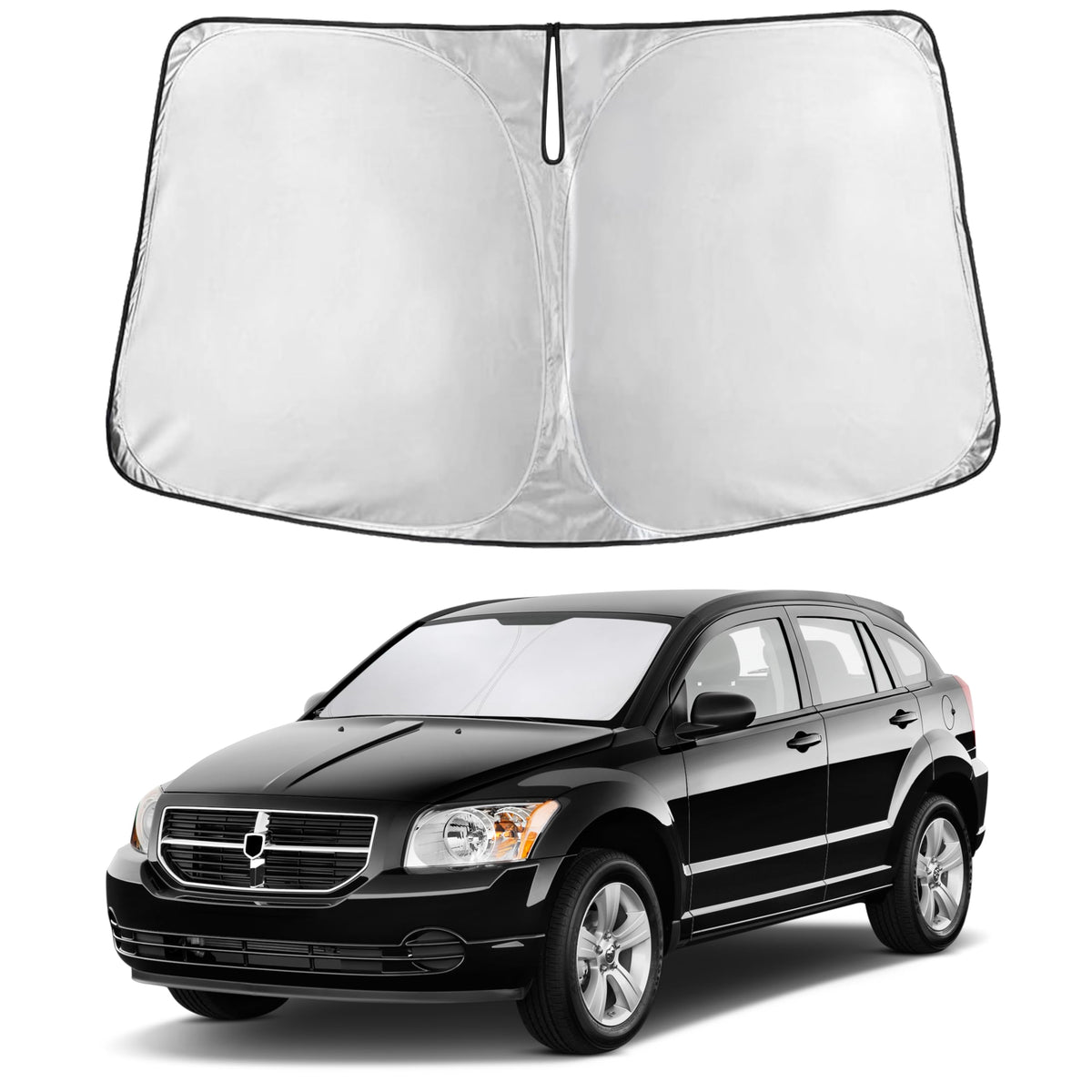 EcoNour Car Windshield Sun Shade, Front Window Sun Blocker for SUVs,Sedan Jansha Store