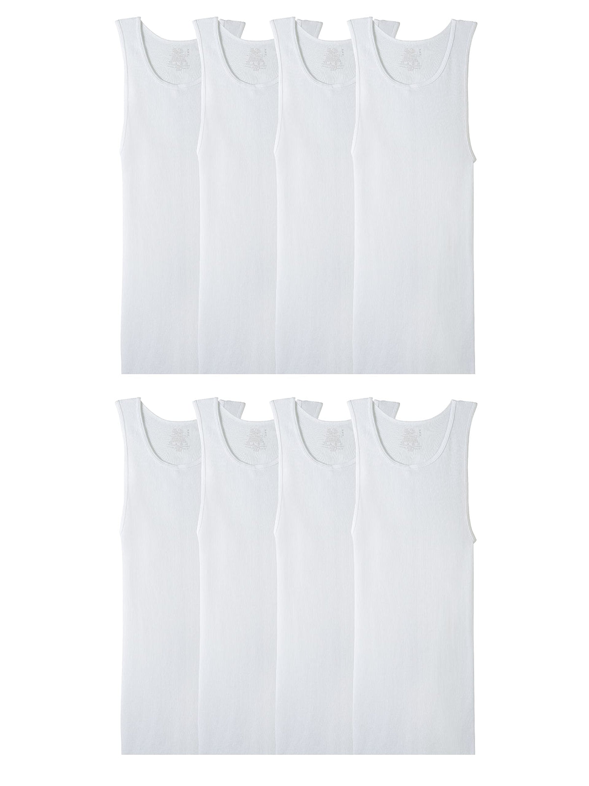 Fruit of the Loom Men's Sleeveless Tag Free Moisture Wicking Tank A-Shirt Jansha Store