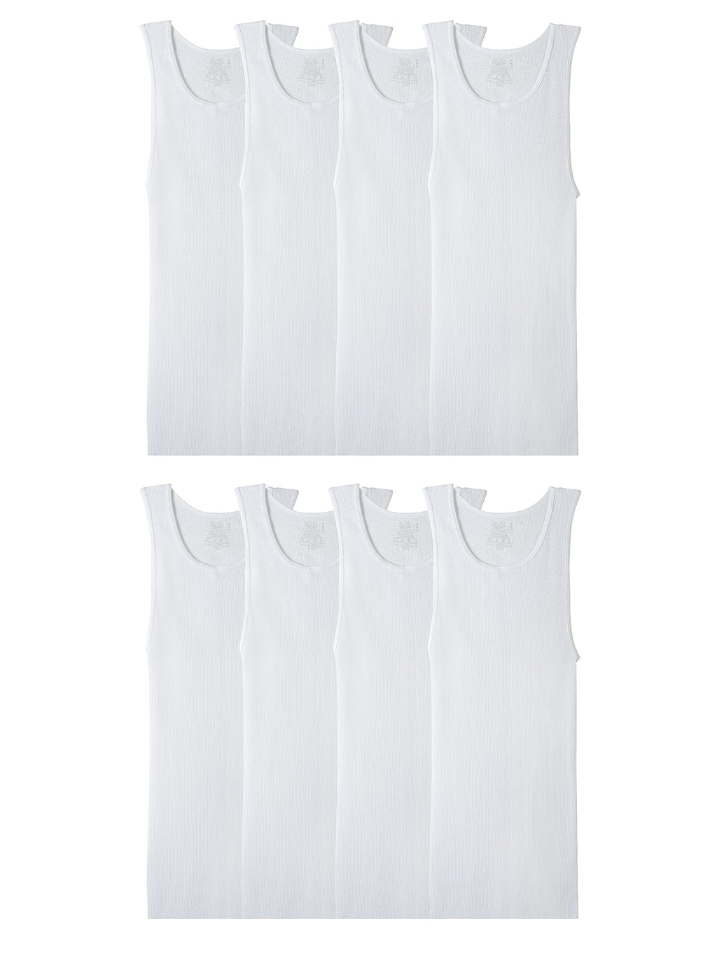Fruit of the Loom Men's Sleeveless Tag Free Moisture Wicking Tank A-Shirt Jansha Store