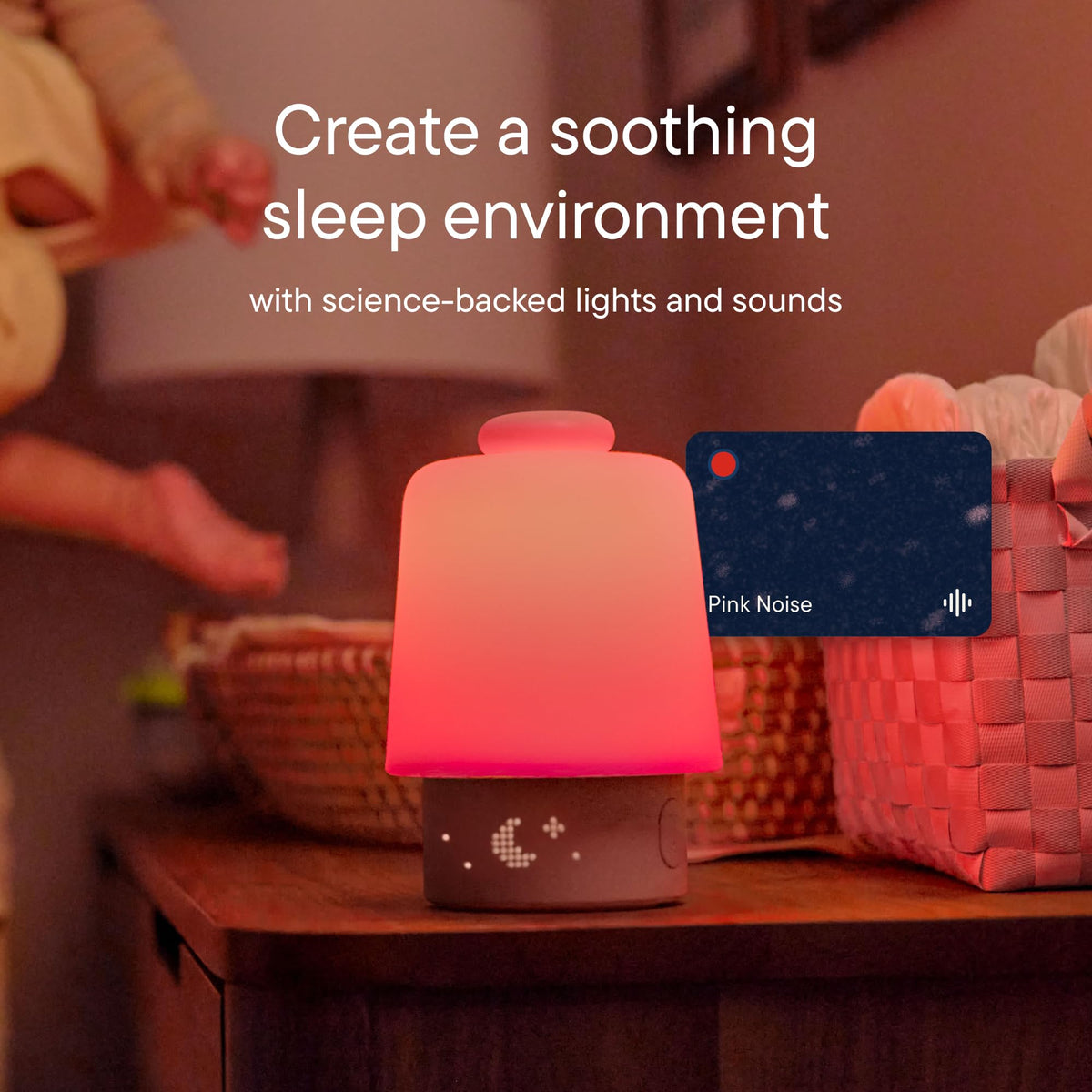 Hatch Baby Sound Machine & Night Light Routine Builder (Putty) Jansha Store