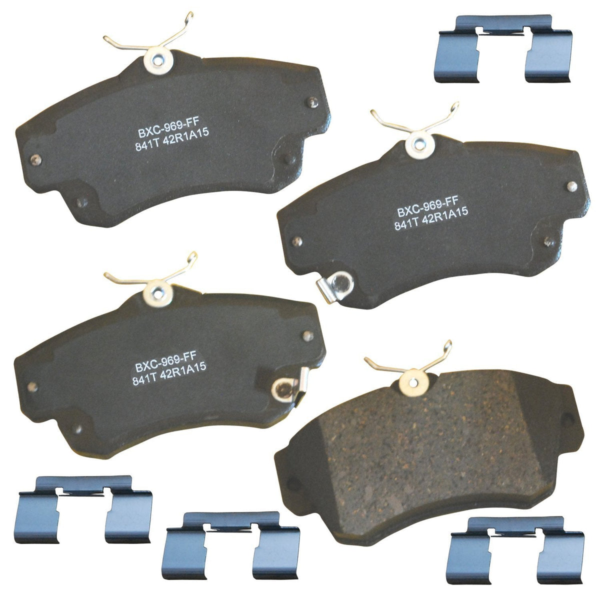 Bendix Premium SBC436A Ceramic Front Brake Pads for Toyota 4Runner 2002-2001, Hilux 2004, Tacoma 1998-1995 Jansha Store