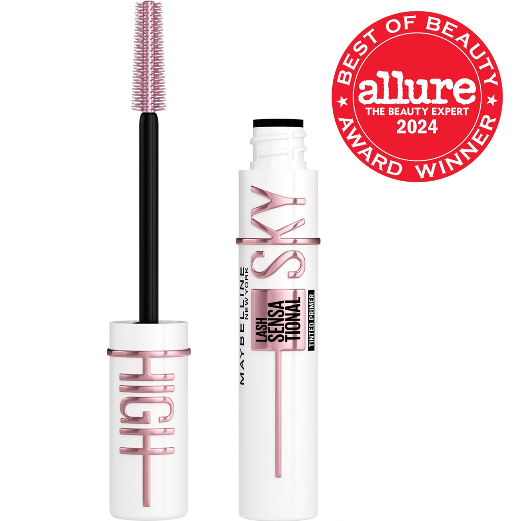 Maybelline Lash Sensational Sky High Washable Mascara Makeup, Volumizing, Lengthening, Defining, Curling, Multiplying, Buildable Formula, Blackest Black, 1 Count Jansha Store