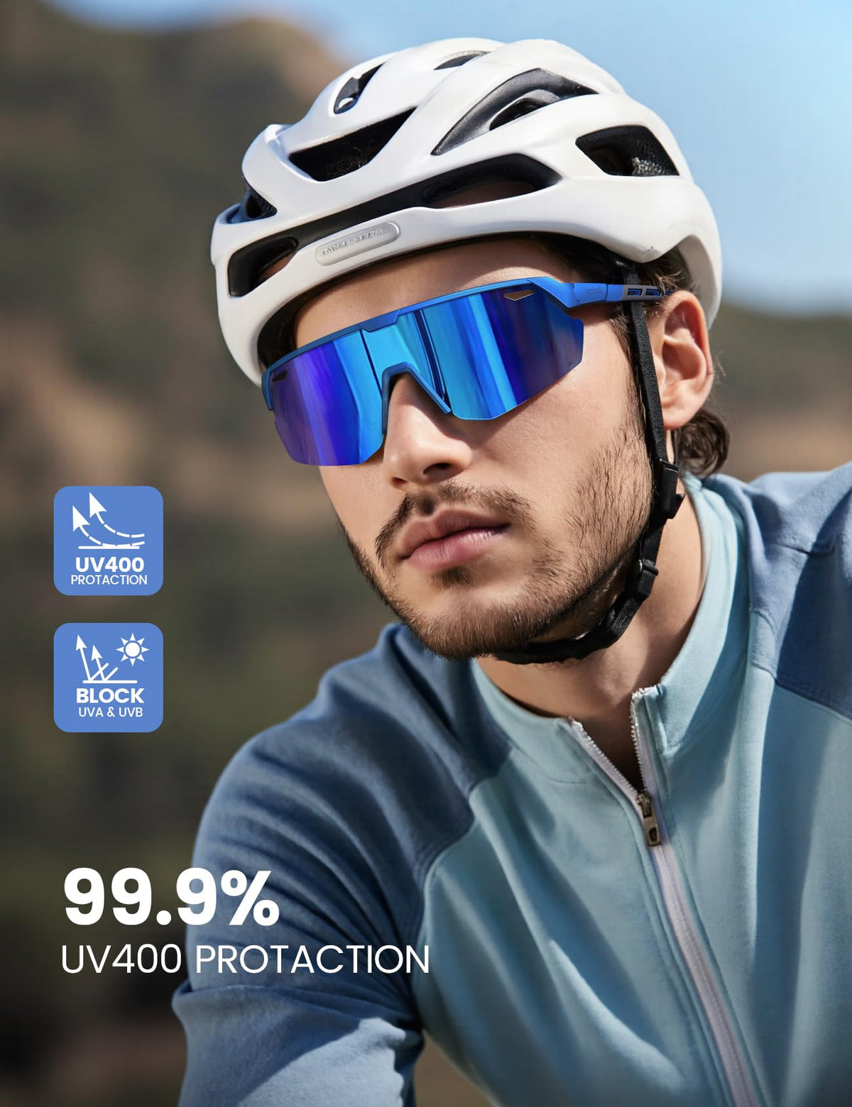 Lamicall 24g Polarized Sports Sunglasses for Men Women - UV400 Protection Sun Glasses for Baseball Running Cycling Fishing Jansha Store
