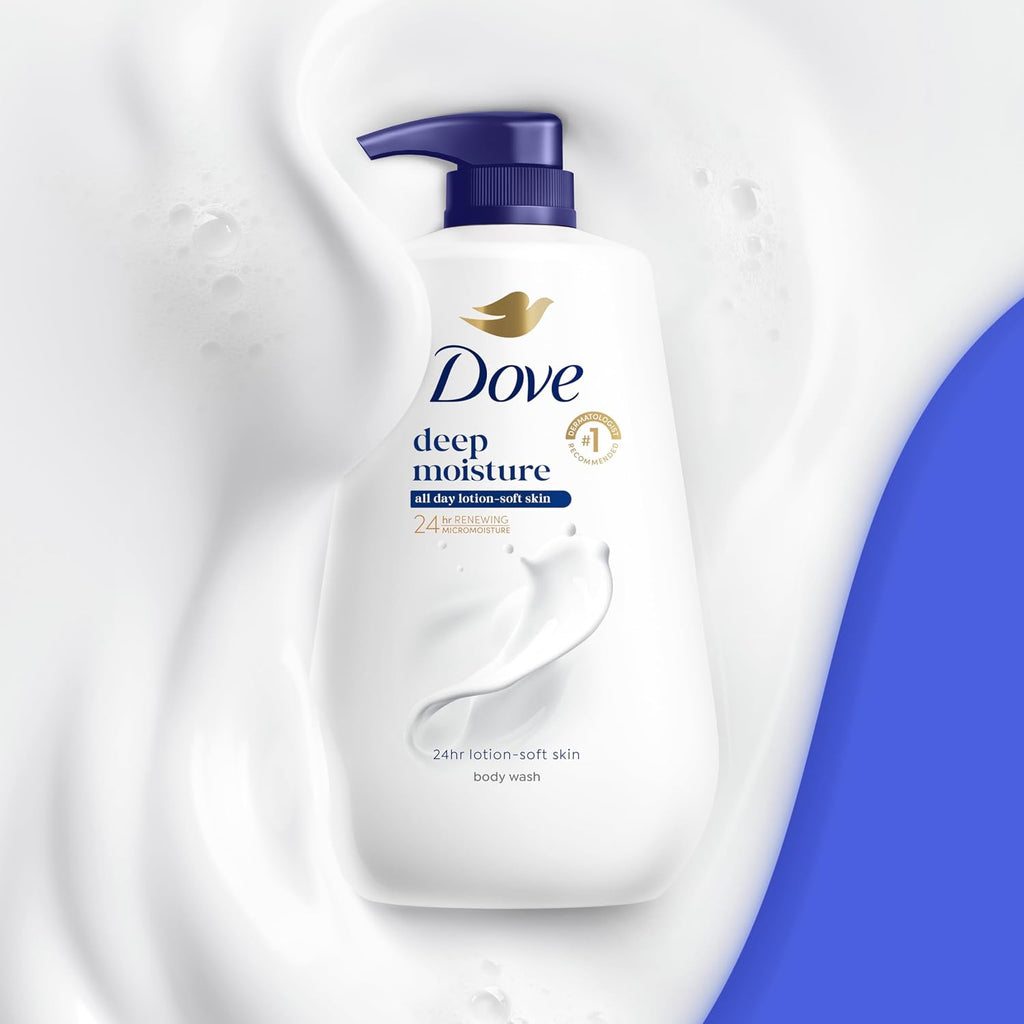 Dove Deep Moisture Body Wash, 30.6 oz Pump, Sulfate Free Jansha Store