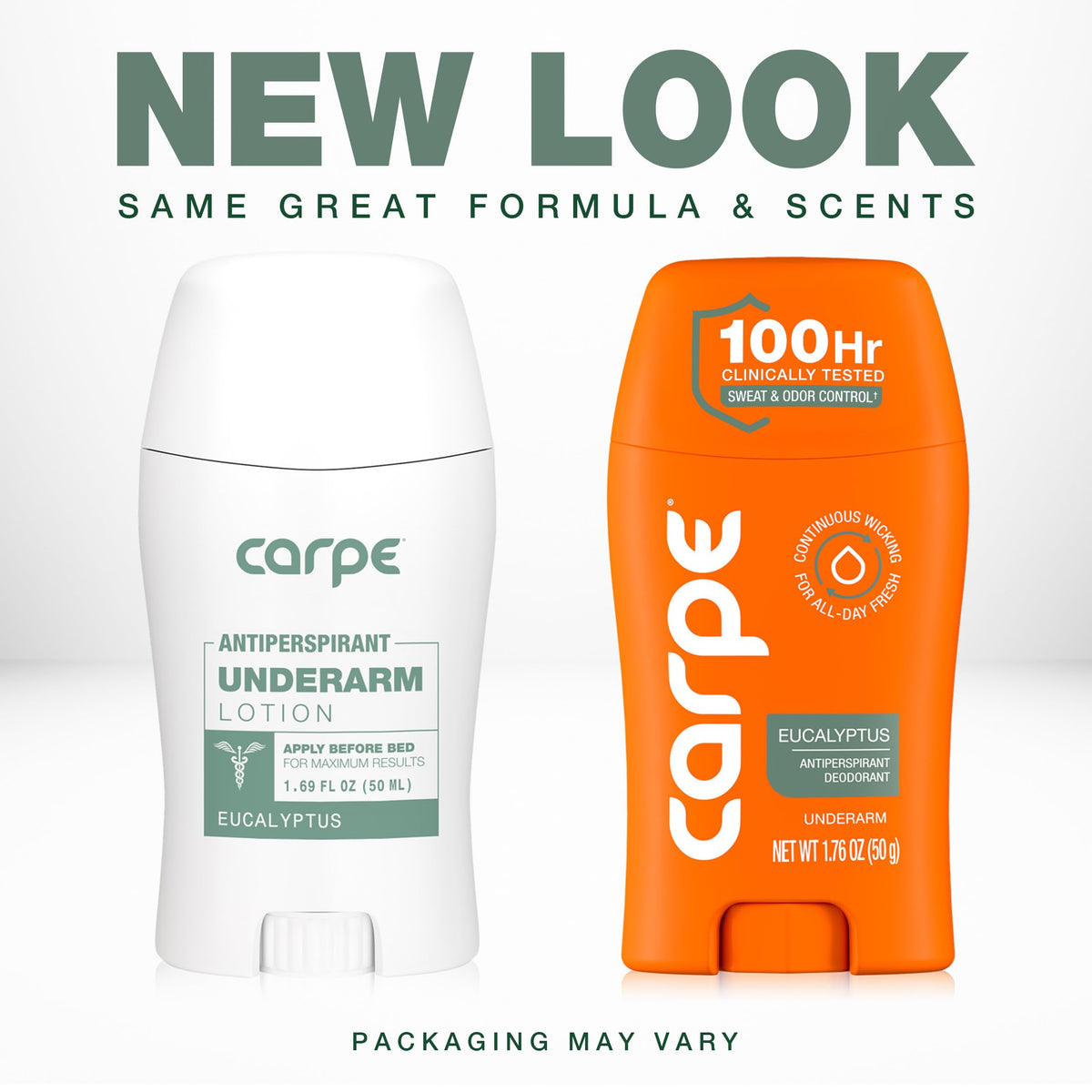 Carpe 100-Hour Antiperspirant Deodorant, Mountain Breeze - 2 Pack Jansha Store