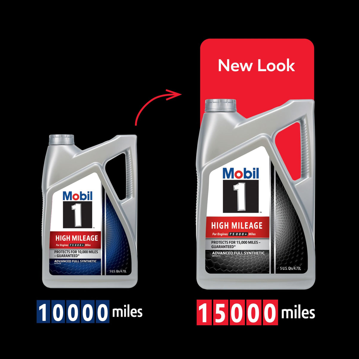 Mobil 1 Advanced Fuel Economy Full Synthetic Motor Oil 0W-20, 5 Quart Jansha Store