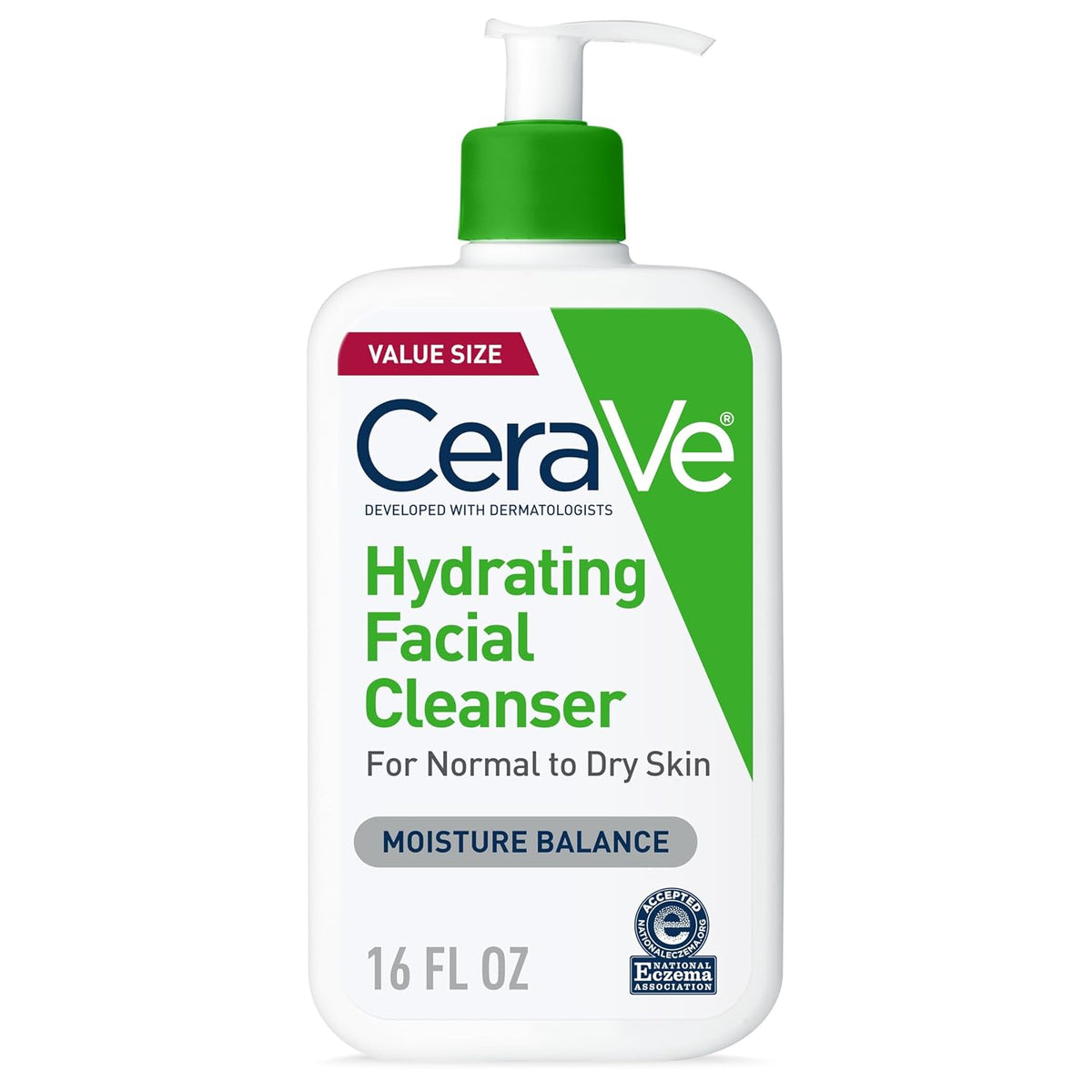 CeraVe Hydrating Cleanser with Hyaluronic Acid, Gentle Face Cleanser,16oz Jansha Store