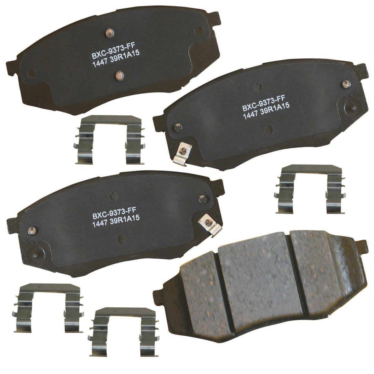 Bendix Premium SBC436A Ceramic Front Brake Pads for Toyota 4Runner 2002-2001, Hilux 2004, Tacoma 1998-1995 Jansha Store