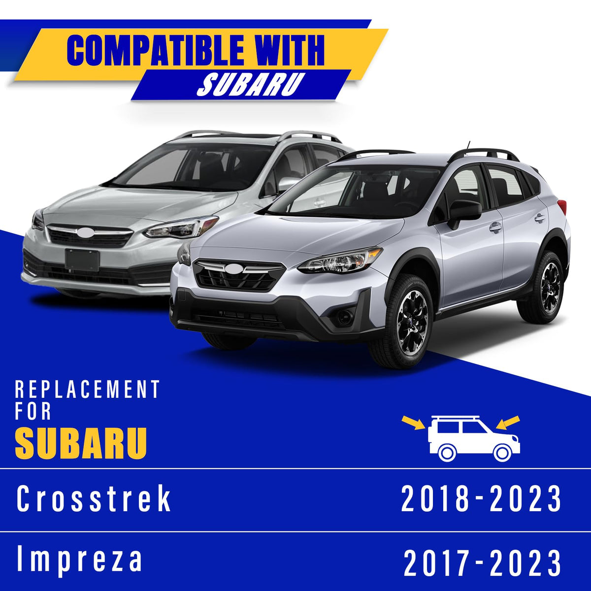 3 Wipers Fits Subaru Forester 2012-2018 Outback 2015-2019 Wiper Blades Jansha Store