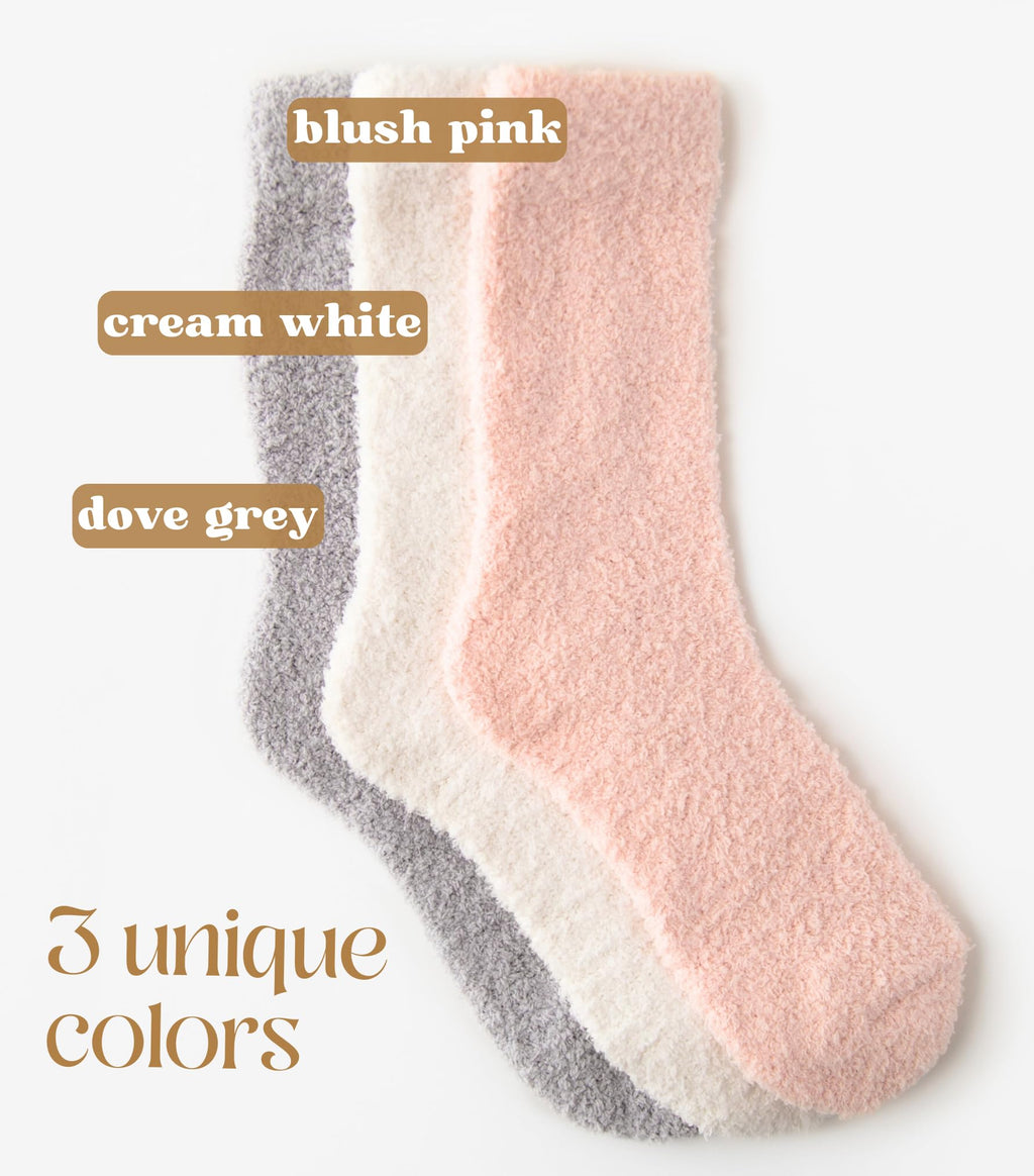 Unboxme Gifts Warm & Cozy Ultra-Luxe Cloud Fuzzy Socks, Gifts for Women Jansha Store