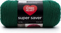 Red Heart E300 Super Saver Economy Yarn, Paddy Green Jansha Store