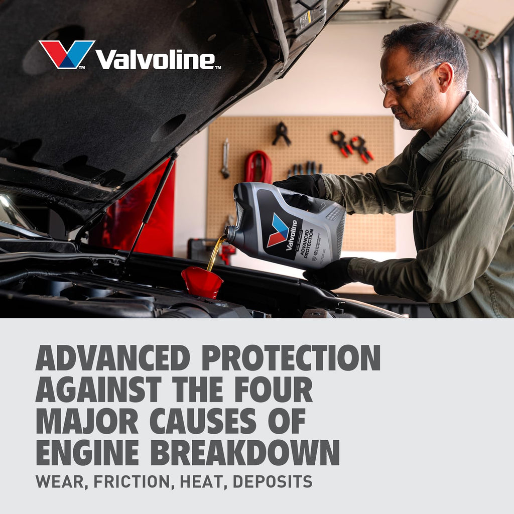 Valvoline Advanced Full Synthetic SAE 0W-20 Motor Oil 5 QT Jansha Store