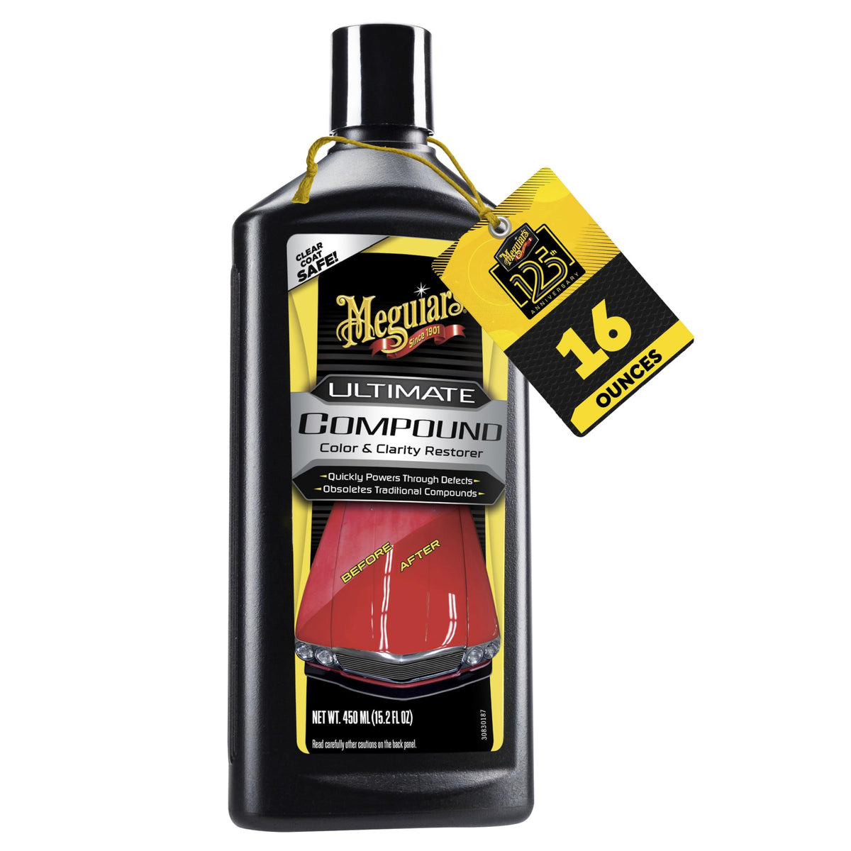 Meguiar's Ultimate Compound, Pro-Grade Car Scratch Remover, 15.2 Oz Jansha Store
