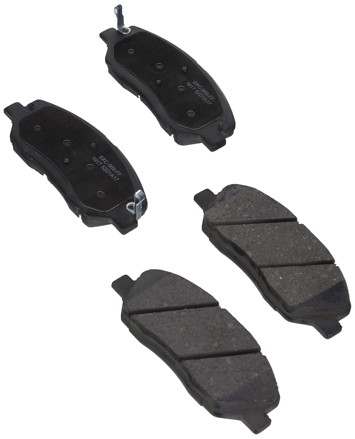 Bendix Premium SBC436A Ceramic Front Brake Pads for Toyota 4Runner 2002-2001, Hilux 2004, Tacoma 1998-1995 Jansha Store
