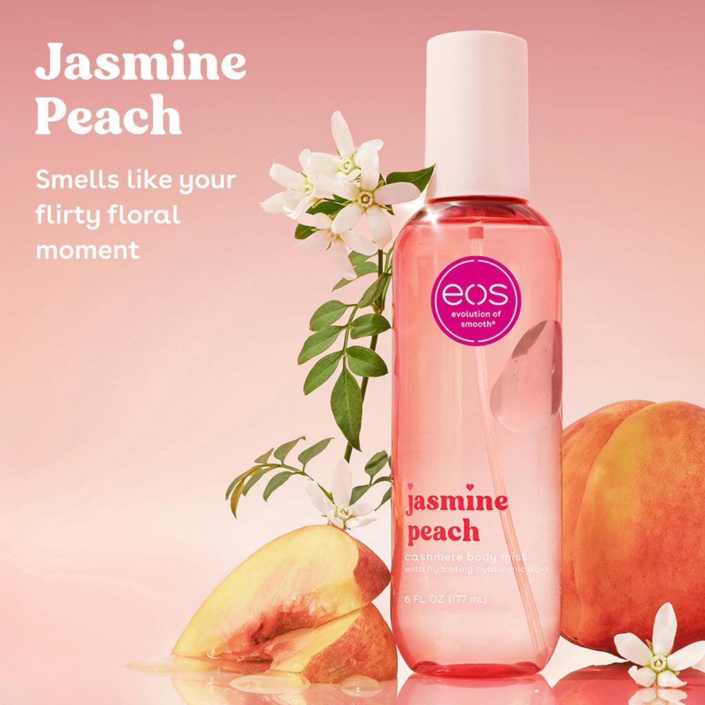 eos Cashmere Body Mist, Toasted Marshmallow, Toasted Vanilla, Sweet Marshmallow, Hair Mist, Body Spray for Women Moisturizing, Hyaluronic Acid, Vanilla Body Spray, Vegan, Cruelty-free, 6 fl oz Jansha Store