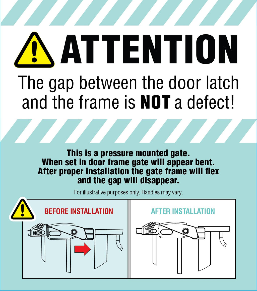 Regalo Safety 29"-38.5" Easy Step Baby Gate, Bottom of Stairs & Doorways Jansha Store