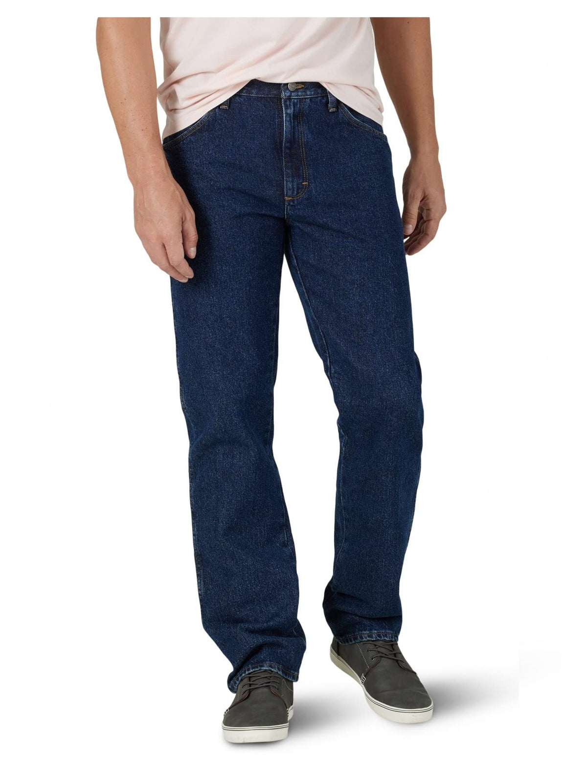 Wrangler Authentics Men's Regular Fit Comfort Flex Waist Jean Jansha Store