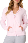 Hanes Women's EcoSmart Fleece Sweatshirt for Women, Soft Midweight - Full-Zip Hoodie, Sweatshirt, or 1/4 Zip Jansha Store