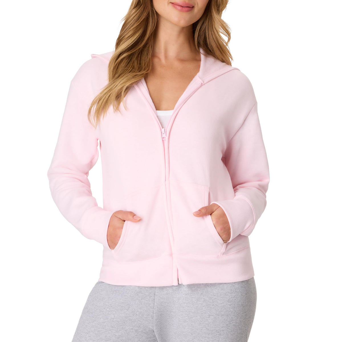 Hanes Women's EcoSmart Fleece Sweatshirt for Women, Soft Midweight - Full-Zip Hoodie, Sweatshirt, or 1/4 Zip Jansha Store