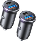 LISEN Car Charger USB C, 69W Cigarette Lighter USB Charger Adapter, 2 Pack Jansha Store