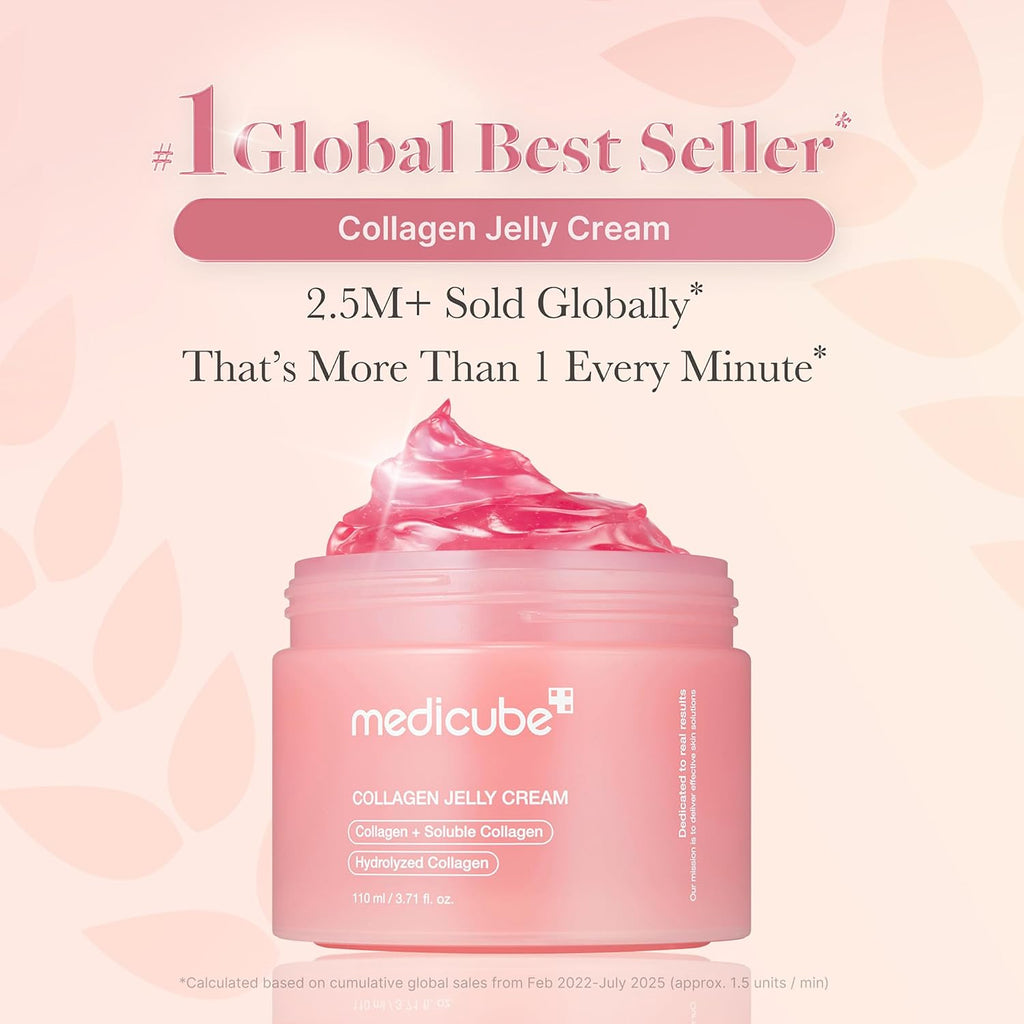 medicube Jelly Cream with Collagen & Niacinamide, 3.71 fl.oz Jansha Store