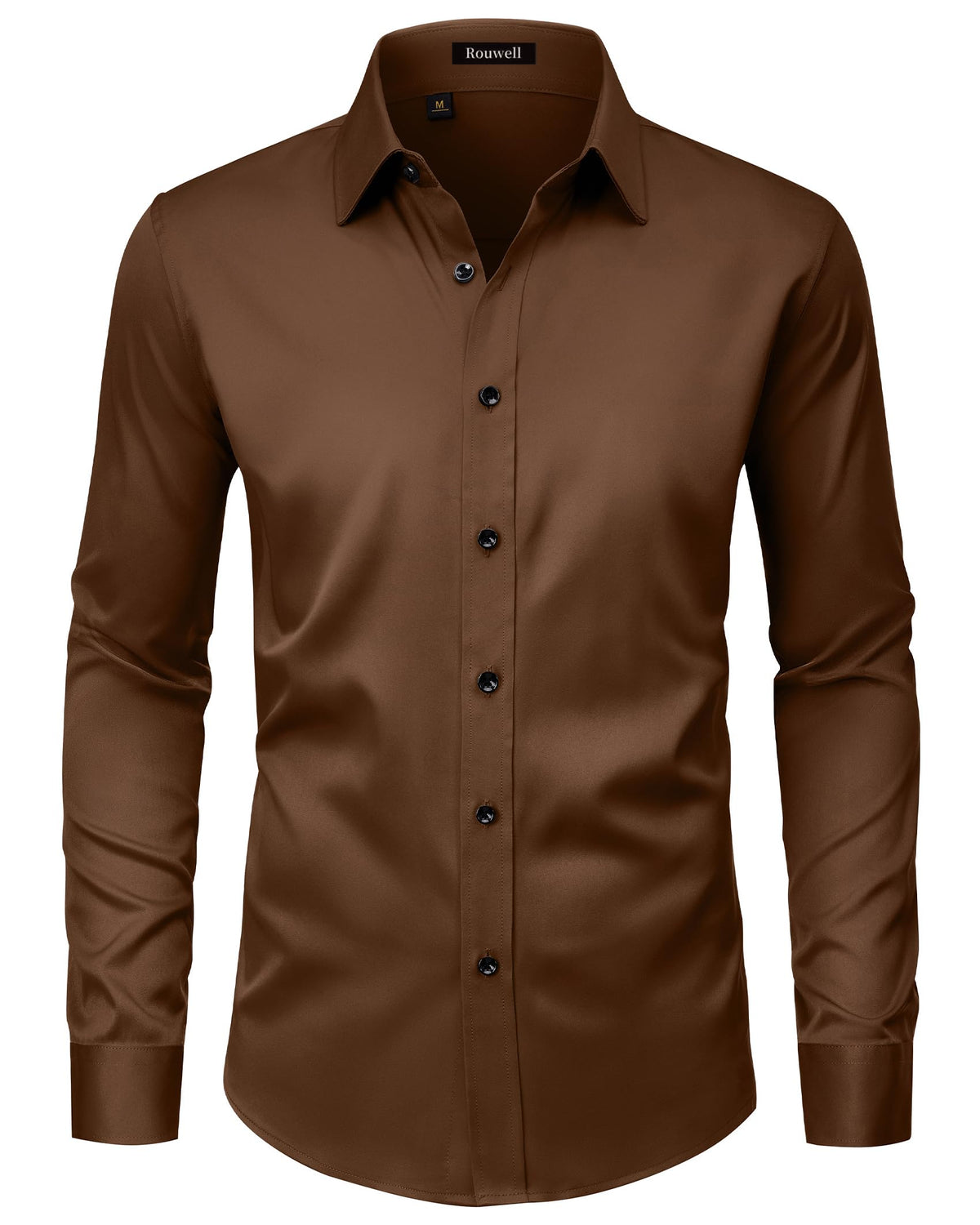 Men’s Wrinkle Free Dress Shirts Regular Fit Long Sleeve Non Iron Business Casual Wedding Stretch Button Down Shirt Jansha Store