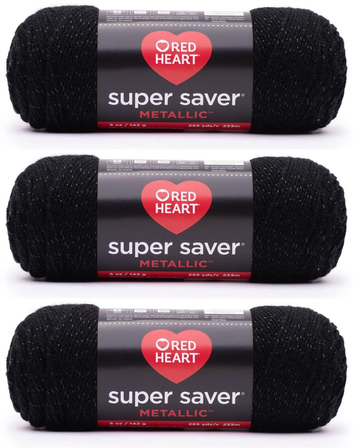 Red Heart Super Saver Yarn for Crocheting & Knitting, Cherry Red, Single Jansha Store