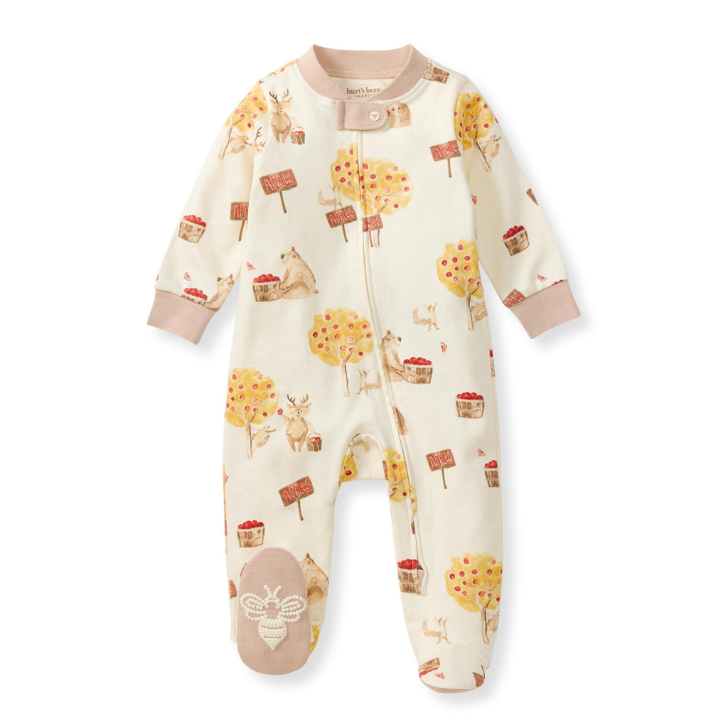 Burt's Bees Baby Baby Girl's Pajamas Sleep and Play Jansha Store