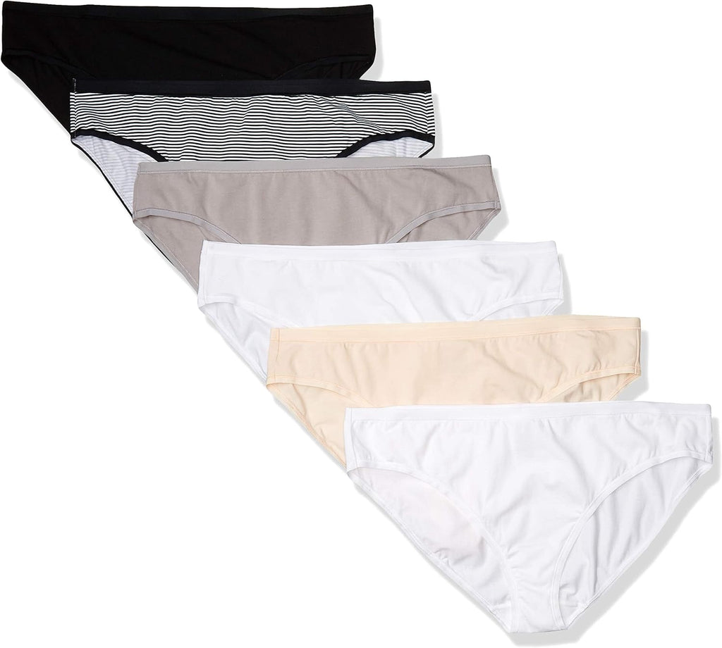 Amazon Essentials Women's Cotton Spandex Bikini Brief Underwear (Available in Plus Size) Jansha Store